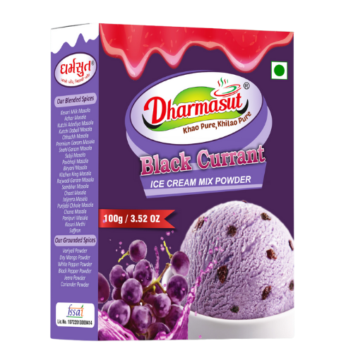 Black Currant Ice Cream Mix Powder