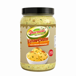 1200g. Regular Kesar Pista Ice Cream Jar Pack