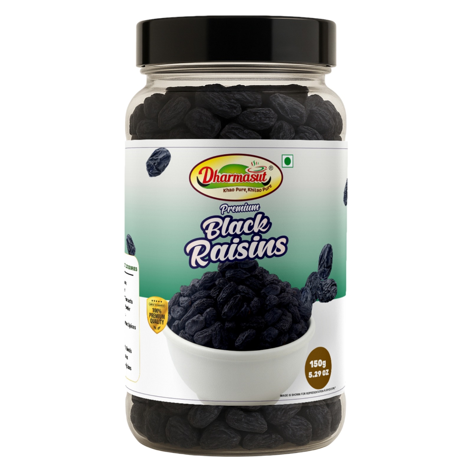 150g.Premium Black Raisins